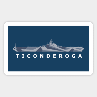 USS Ticonderoga (CV-14) Magnet